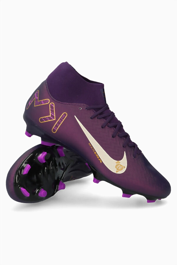 Krampon Nike Zoom Mercurial Superfly 10 Academy Kylian Mbappé FG/MG - Menekşe